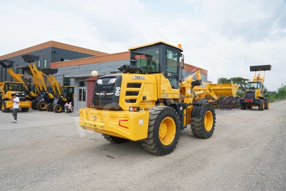Mining 2.5 Ton Wheel Loader 1670-24 Tire 3500mm Dumping Height Large hub