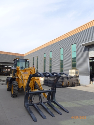Front End Construction Small Wheel Loaders Operating Weight 2500kg