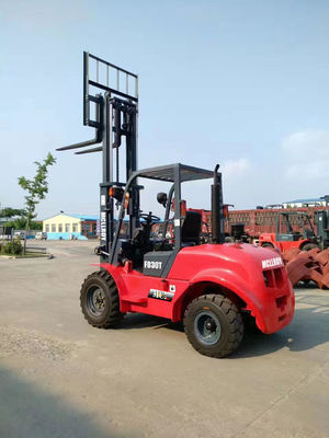 Customizable Diesel All-terrain Forklift Truck Max. Lifting Speed full Loading  600 Mm/s