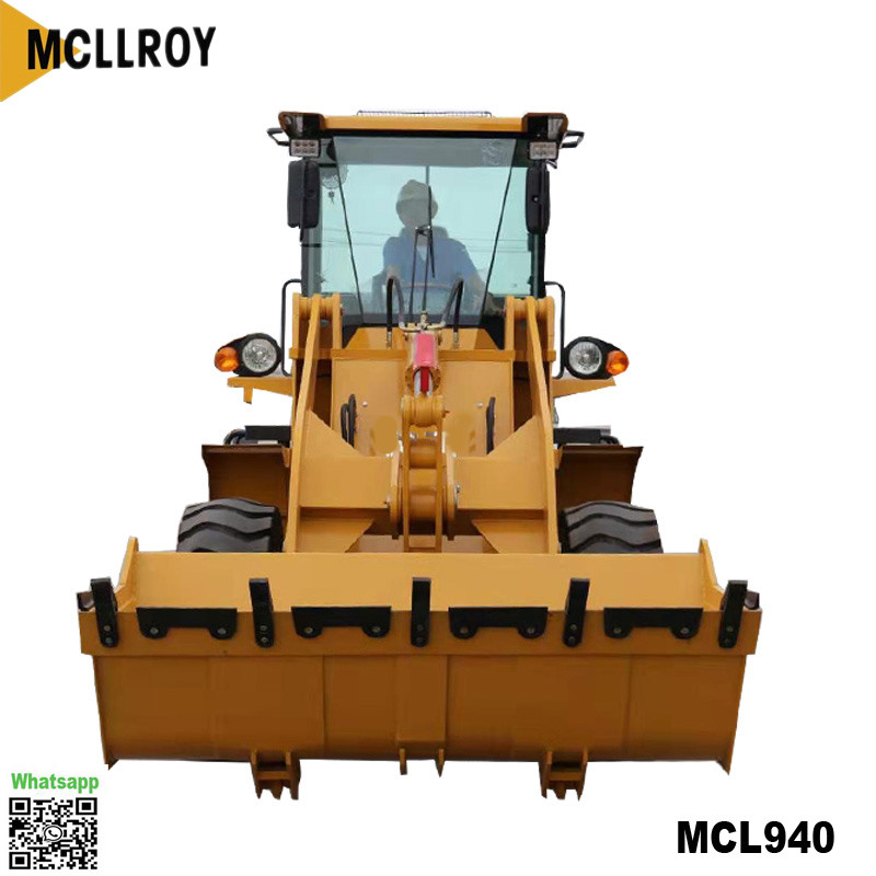 Front End Wheeled Small Loading Shovel 2200kg Rate Load 1.2m3 Bucket Capacity