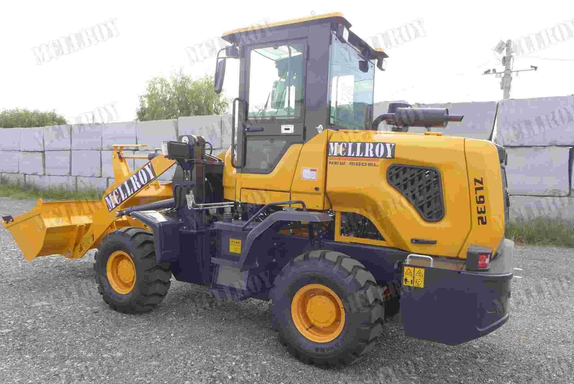 Front Loading Shovel Wheel Loader For Carrying Various Loads Around Farms