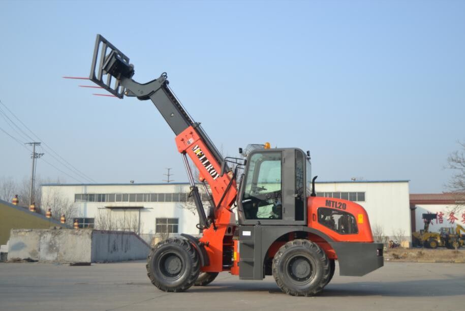 Mini Front End Telescopic Wheel Loader MTL20 1.0CBM Bucket Capacities
