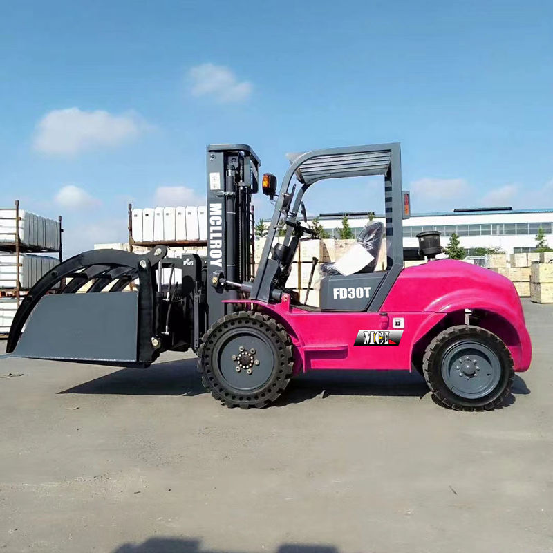 Enhanced Productivity Off-Road Forklift Truck For Increases Storage Capacity By Enabling Vertical Storage Solutions