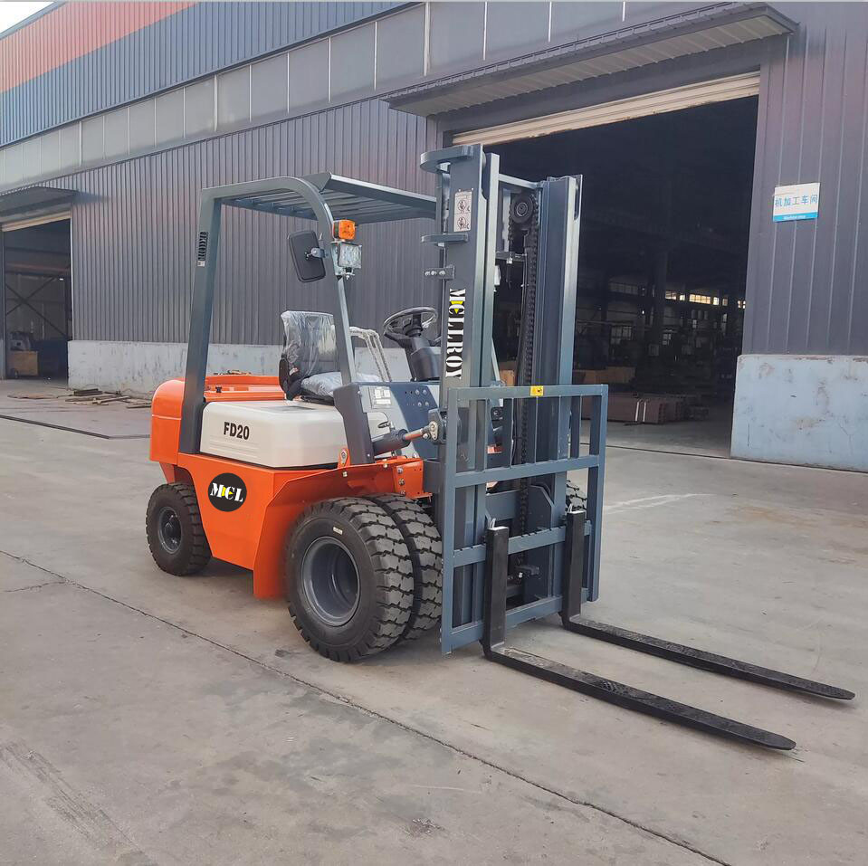 40KW Mini Forklift Truck , Small Warehouse Forklift 2000kg Loading Capacity