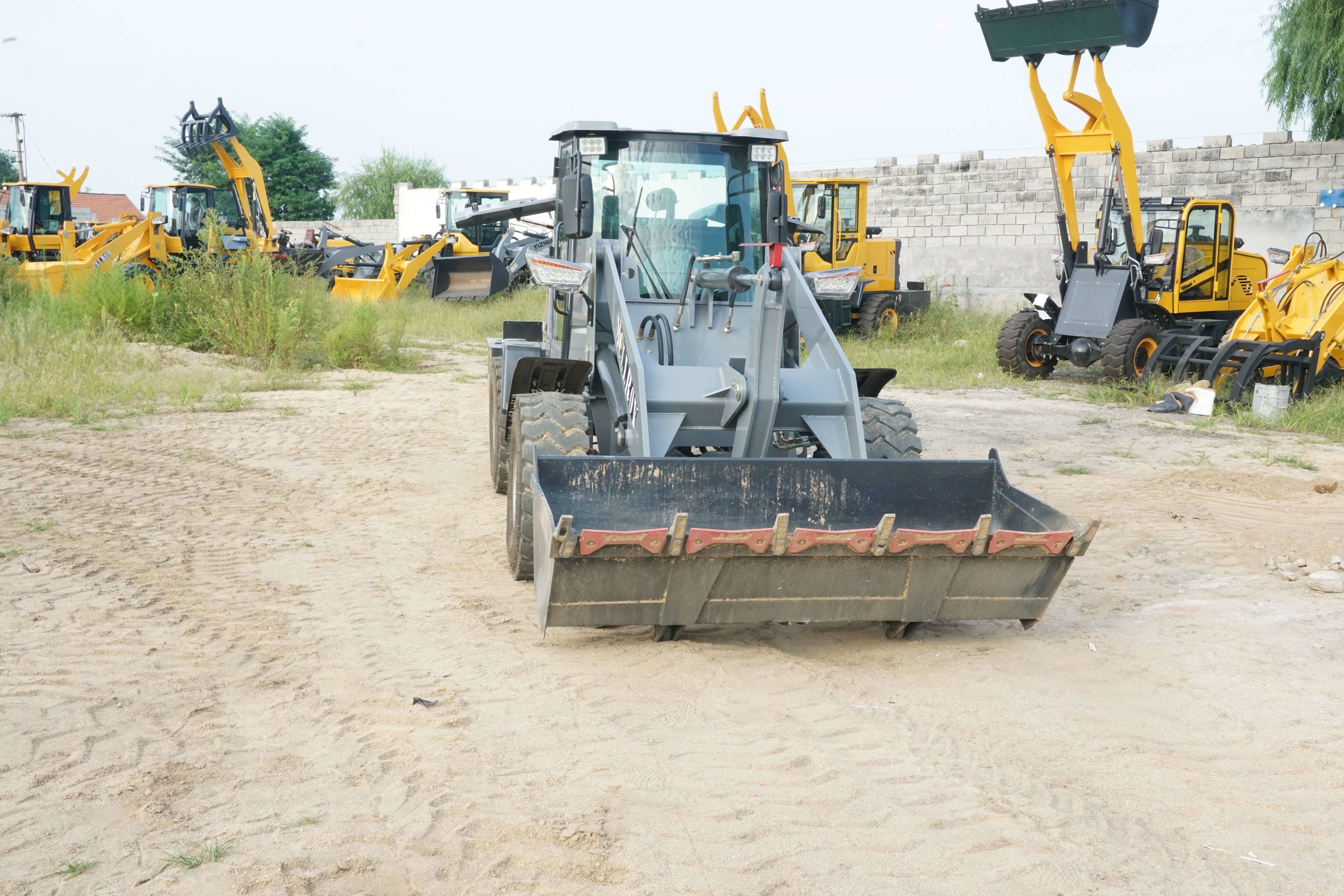 Yun Nei 490 Mini Compact Wheel Loaders 130 Heavy Duty Axle