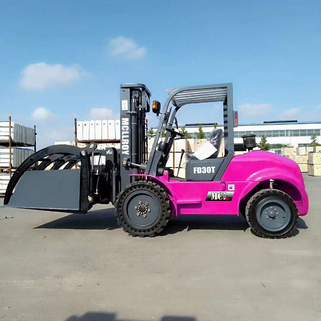 High-performance Interal Combustion Off-road Forklift Truck Total Weight 4900 KG