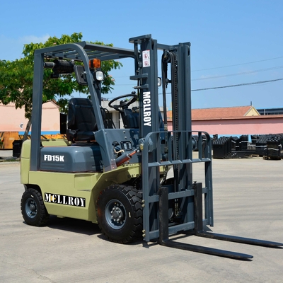 6° Diesel-Forklift mit Mastenneigung FD15 1220 mm Forkgröße