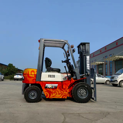 Schwerlast-Forklift mit Verbrennungsvorrichtung Gesamtlänge (mit/ohne Gabel) 3523/2453 mm