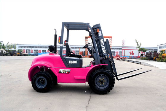 Hochleistungs-Forklift mit Verbrennungssystem für das Gelände Gesamtgewicht 4900 kg