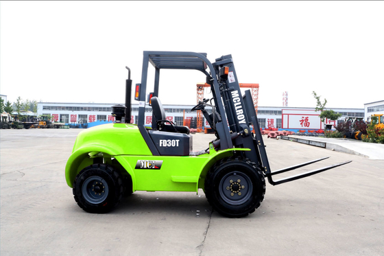 Allterrain-Forklift mit reduzierter Schwingung zur Verbesserung der Sicherheit am Arbeitsplatz und zur Verringerung der Unfallgefahr